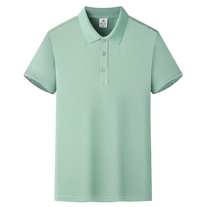 Solid Short Sleeved Polo