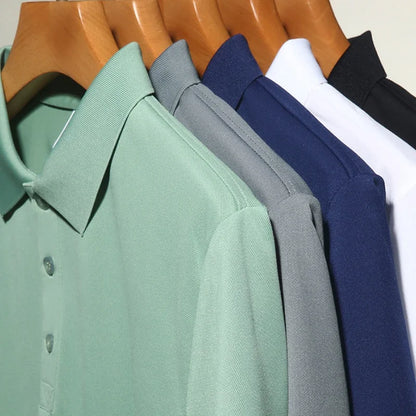 Solid Short Sleeved Polo
