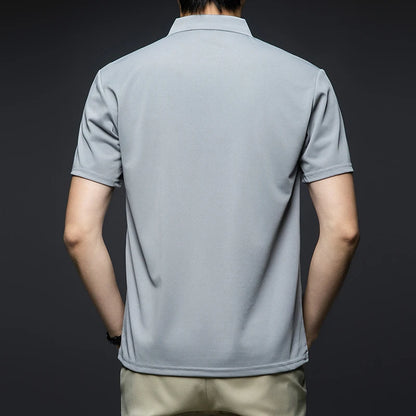 Solid Short Sleeved Polo