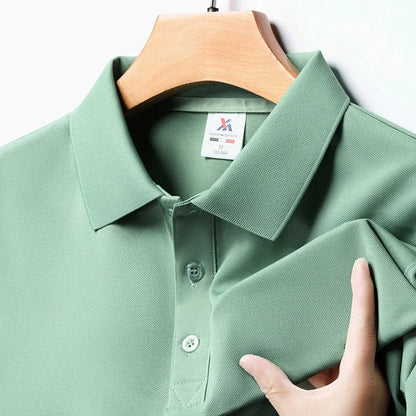 Solid Short Sleeved Polo