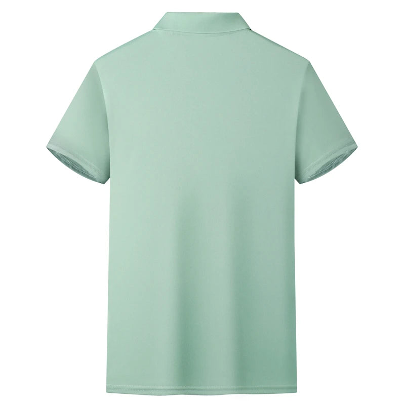 Solid Short Sleeved Polo