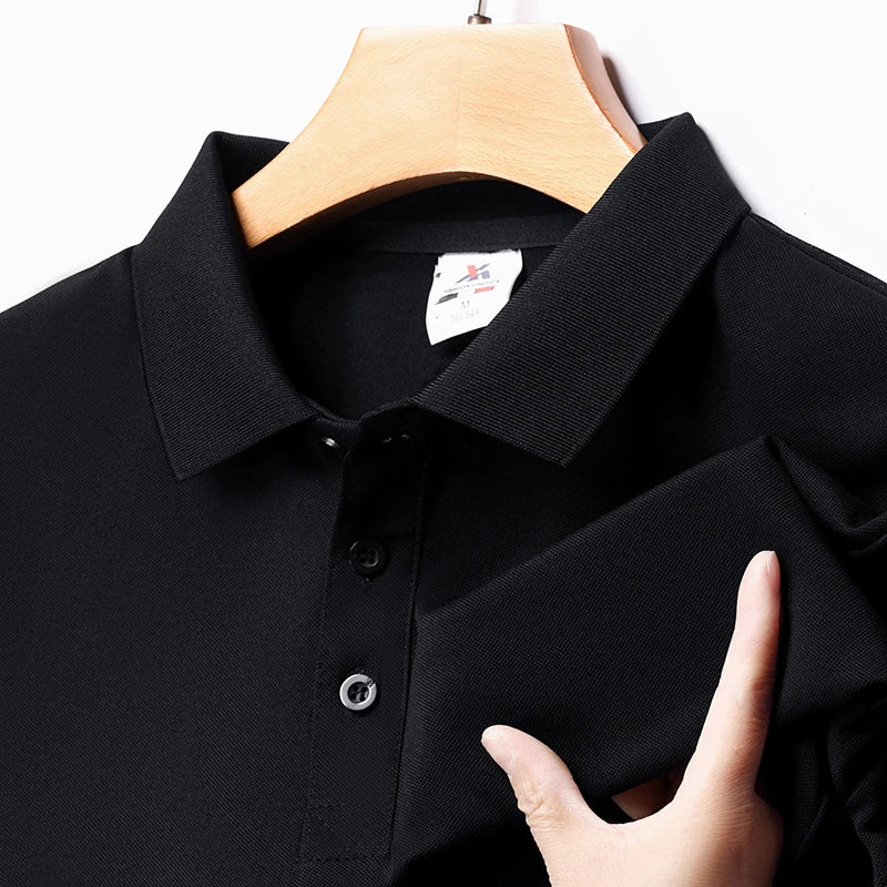 Solid Short Sleeved Polo