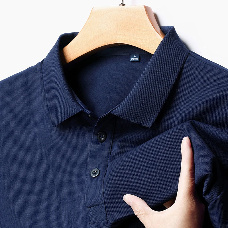 Solid Short Sleeved Polo