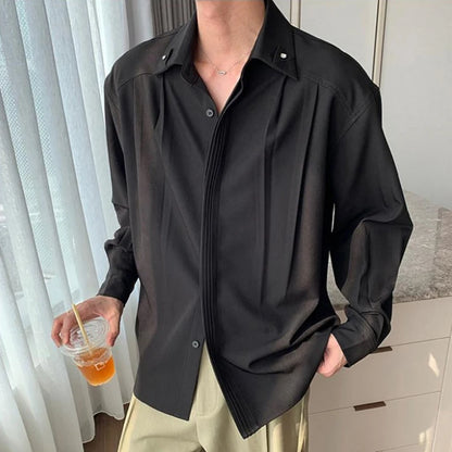 Collar Oversized Long Sleeve