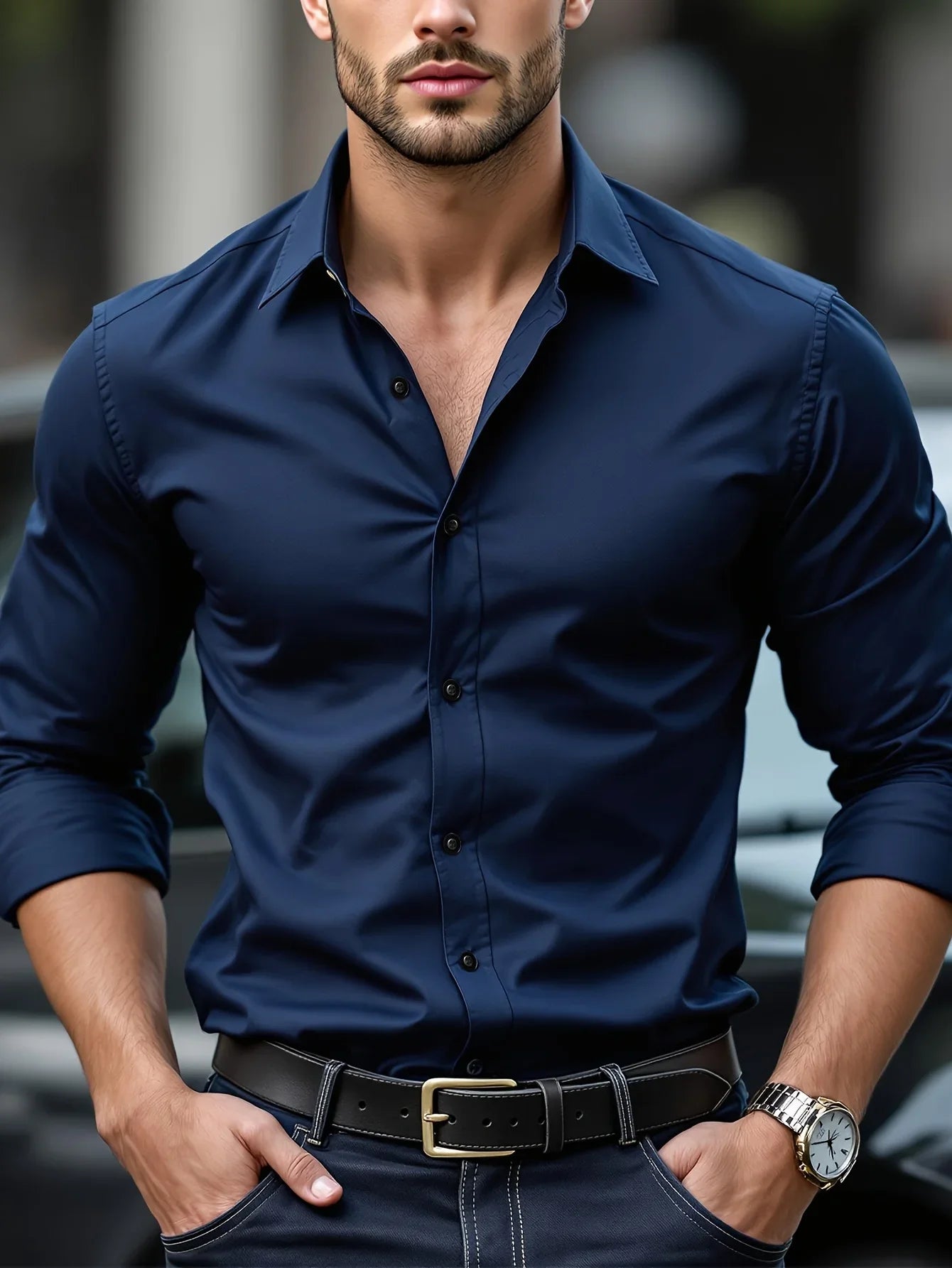 Long Sleeve Smart Casual