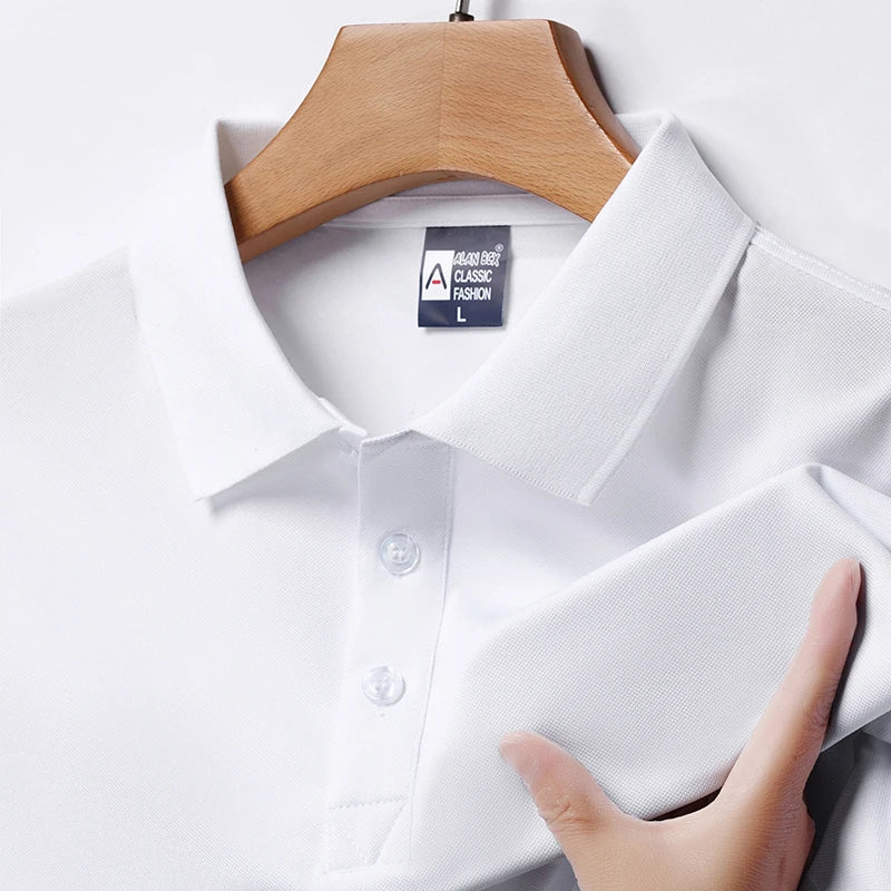 Solid Short Sleeved Polo