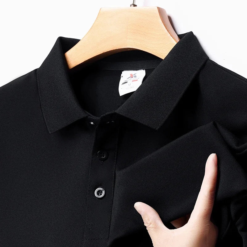 Solid Short Sleeved Polo